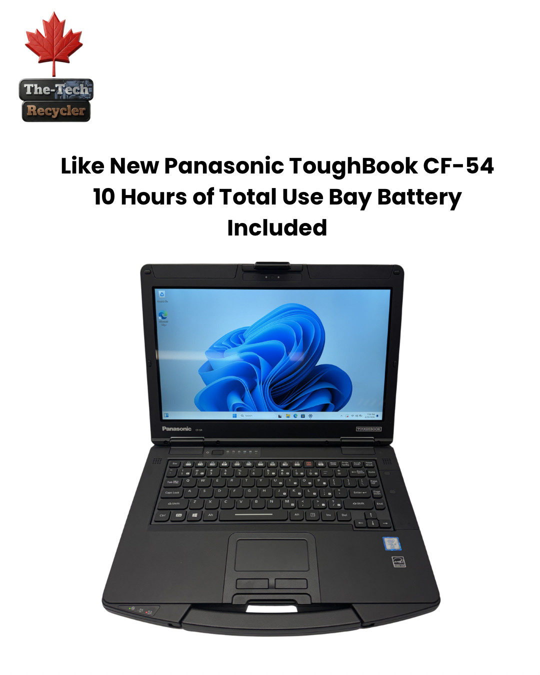 Panasonic ToughBook CF-54-Touch i5-6th 16 GB RAM 512 GB SSD – 10 Hours Only