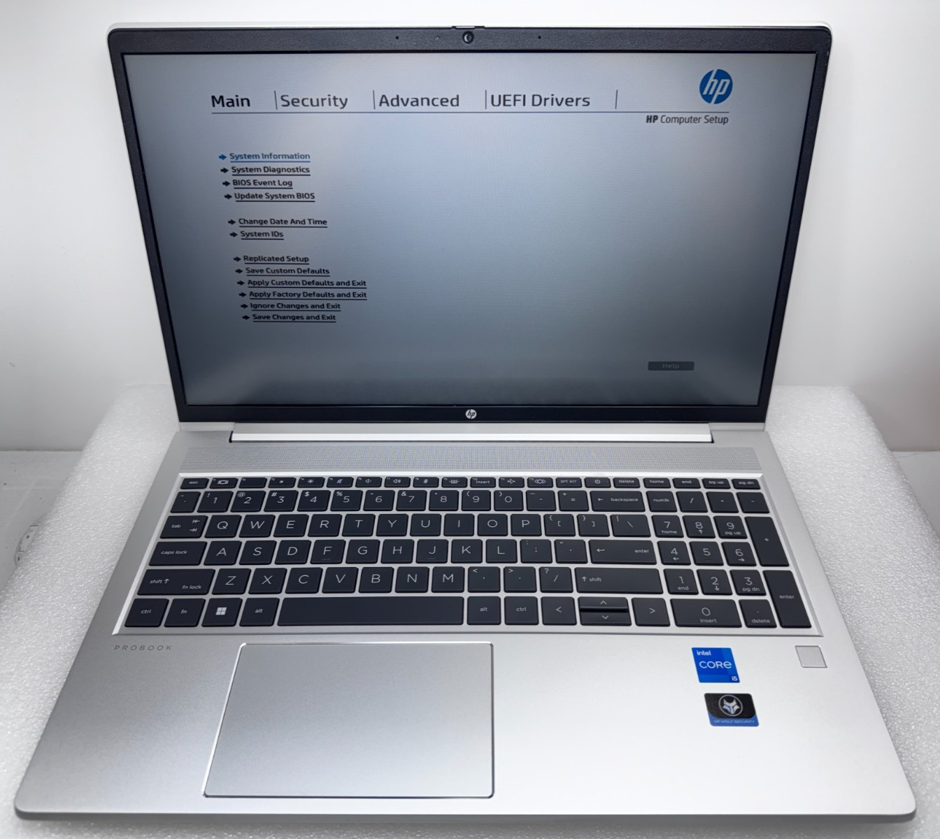 HP ProBook 450 G8 15.6″ Laptop i5-1135G7 2.4GHz 8GB NO HDD for Parts