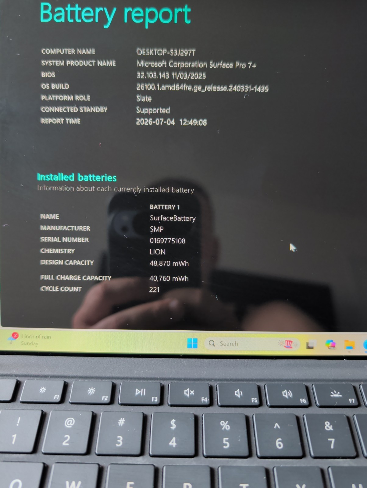 Microsoft Surface Pro 7 Plus 1960 I5-1135G7 2.4GHz, 16GB RAM, 256GB SSD, Win 11.