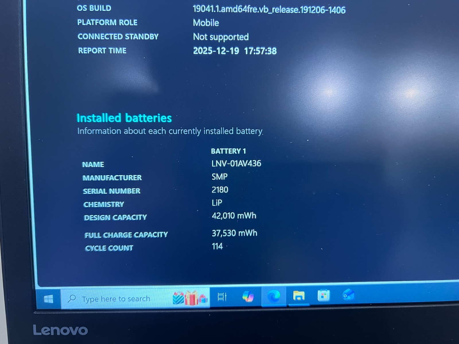 Lenovo ThinkPad 13 2nd Gen Intel Celeron 3865U 16GB RAM 256GB SSD Win10 Pro