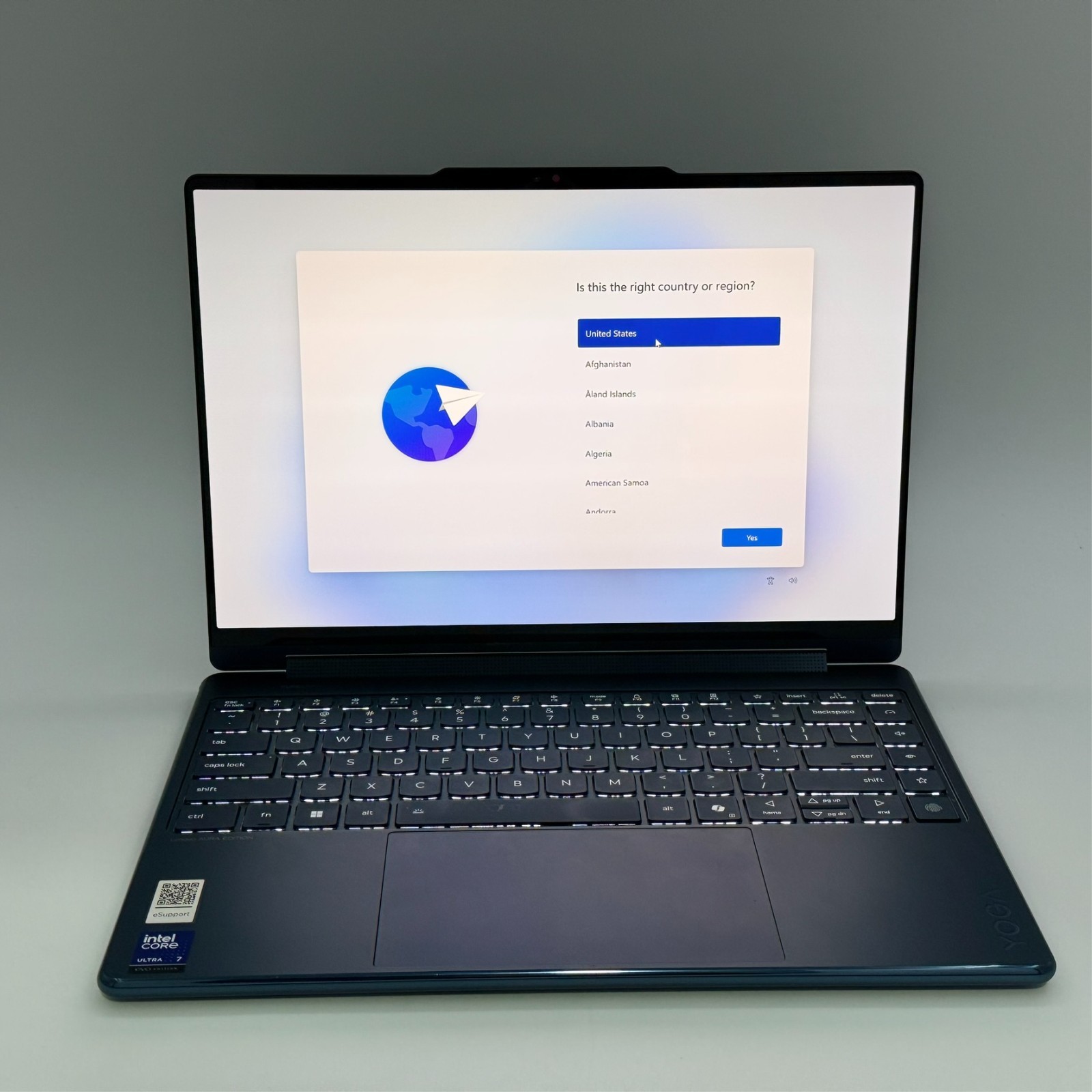 Lenovo Yoga Slim 7x 14.5″ 3K OLED Touch Snapdragon X Elite 32GB 1TB Blue