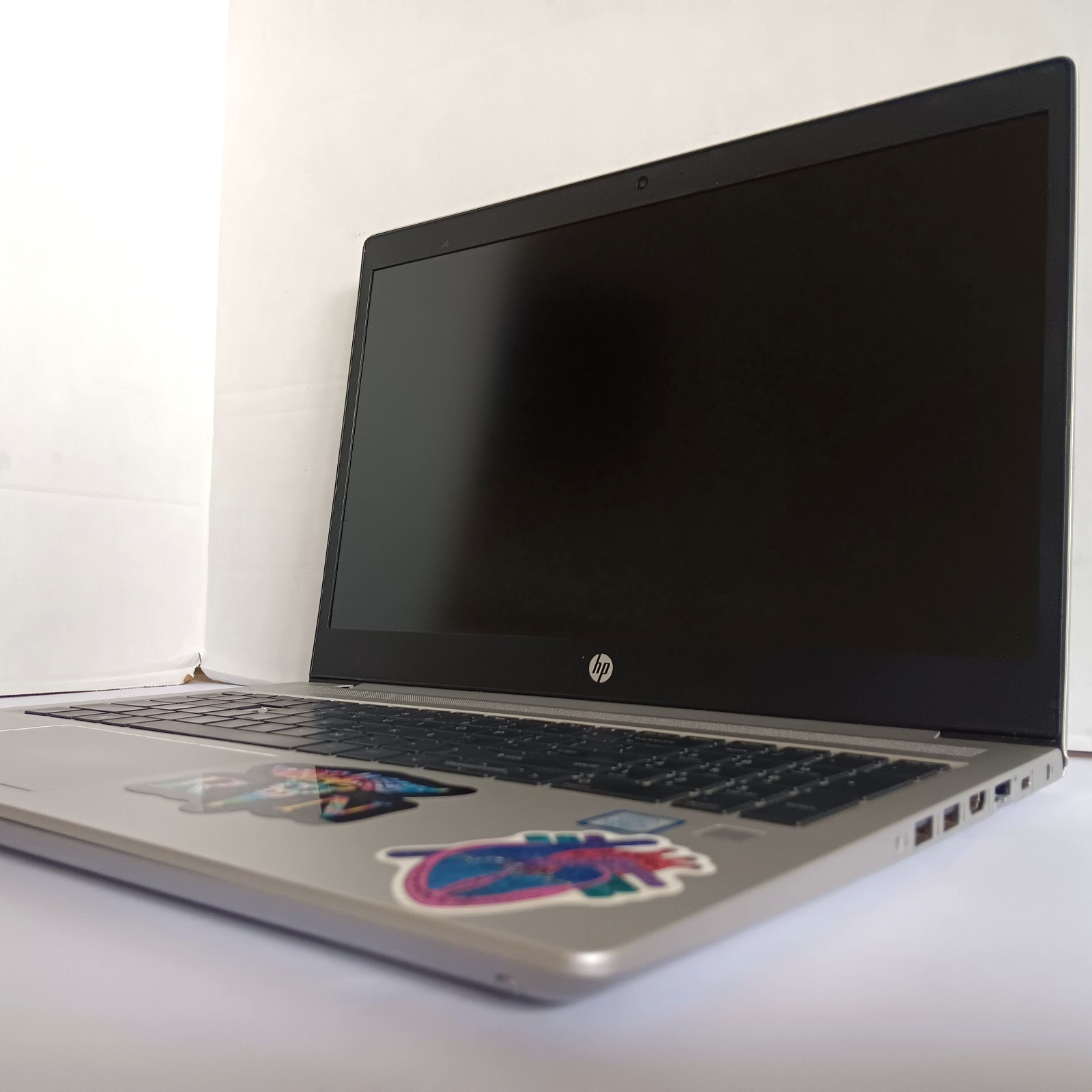 HP ProBook 450 G6 15.6″ Laptop 256GB M.2 SSD RAM No Charger Untested AS-IS