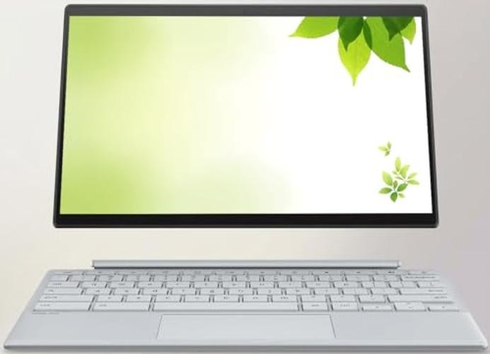 2026 10″ WUXGA IPS Touchscreen Chromebook, MediaTek Processor Up Pastel Grey