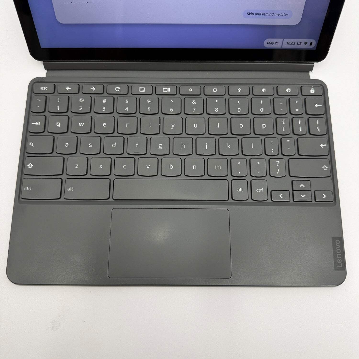 Lenovo IdeaPad Duet Chromebook ZA6F0016US 10.1″ Helio P60T 2.0GHz 4GB RAM 64GB