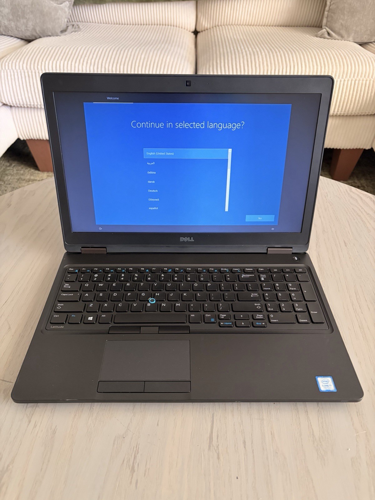 Dell Latitude 5580 HD 15.6” Laptop Intel i7-7600U 8GB 500GB HHD NVIDIA 930MX V11