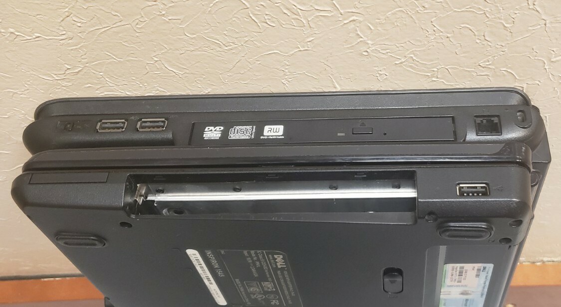 Lot of 2 Toshiba Satellite A105 Intel /Inspiron 1545 C2D 2GB RAM 0GB HDD PARTS