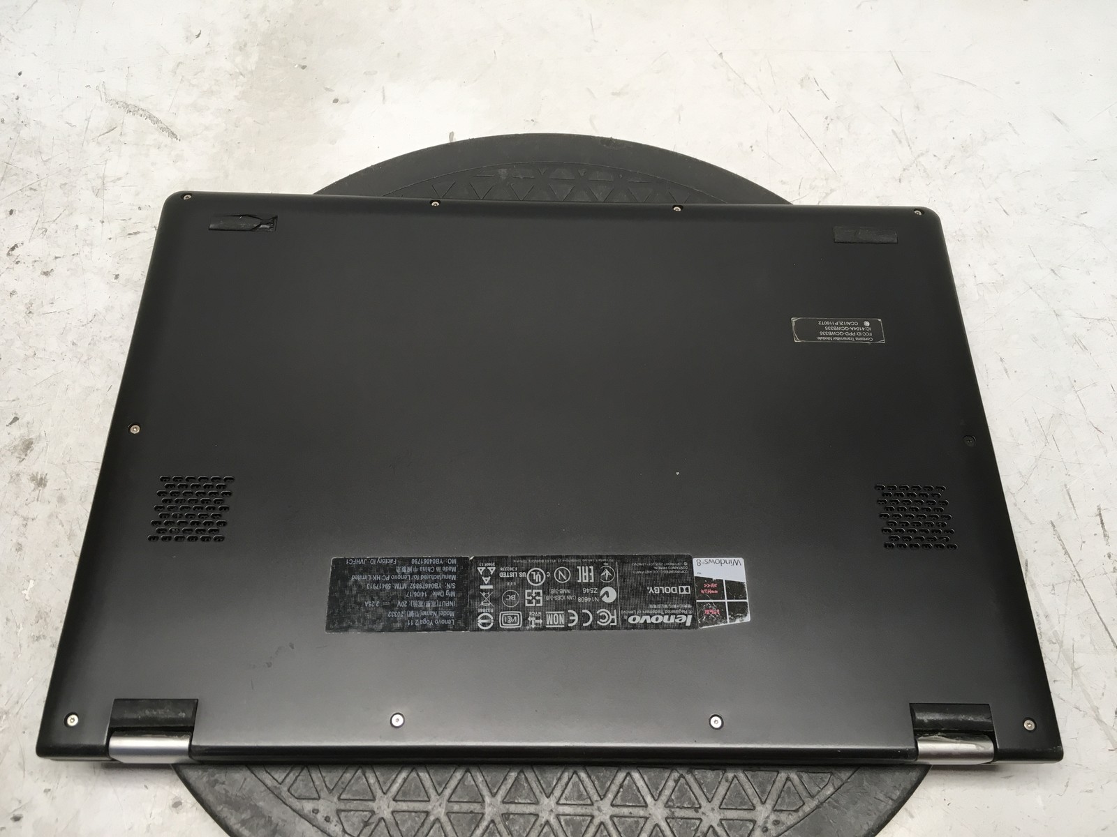 Lenovo Yoga 2 11 Intel Pentium N3530 2.16GHz 4 GB NO HDD No Batt
