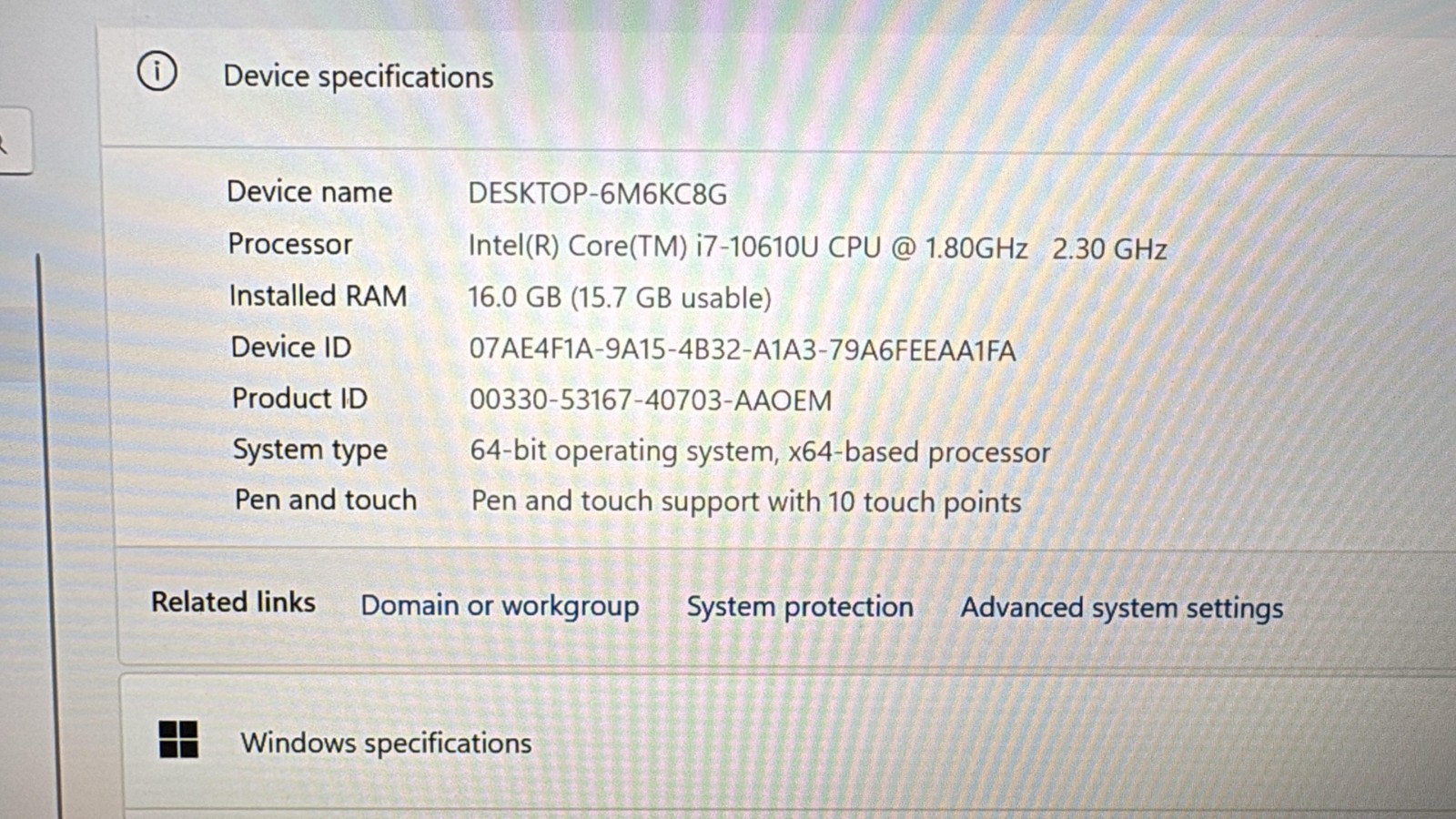Dell Latitude 7410 14″ Touch i7-10610U 1.80GHz 16 GB RAM 512 GB SSD Win 11 Pro .
