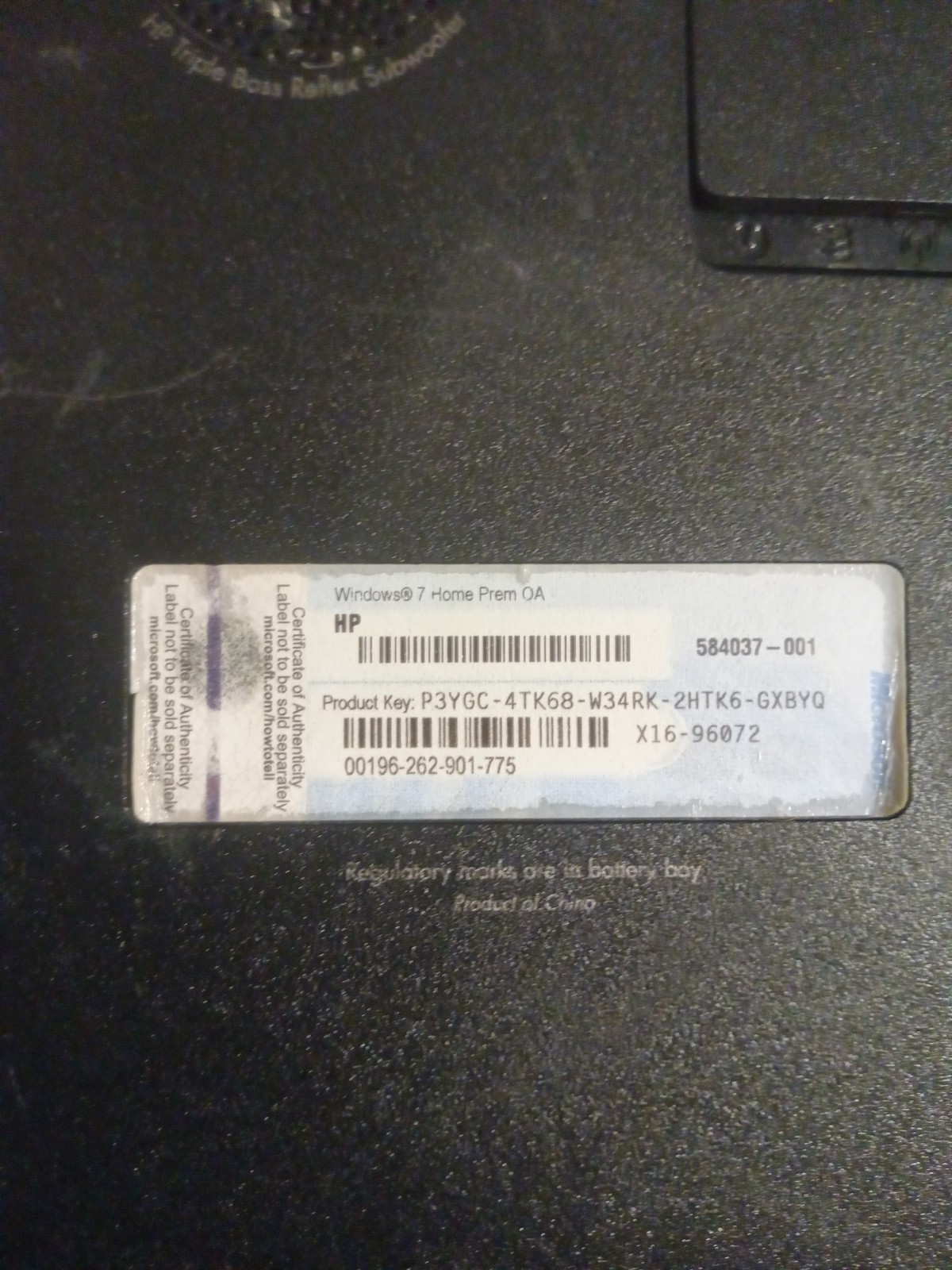 HP PAVILION DV6 – BOOTS TO BIOS – AMD A8 – 6GB RAM – READ DESCRIPTION