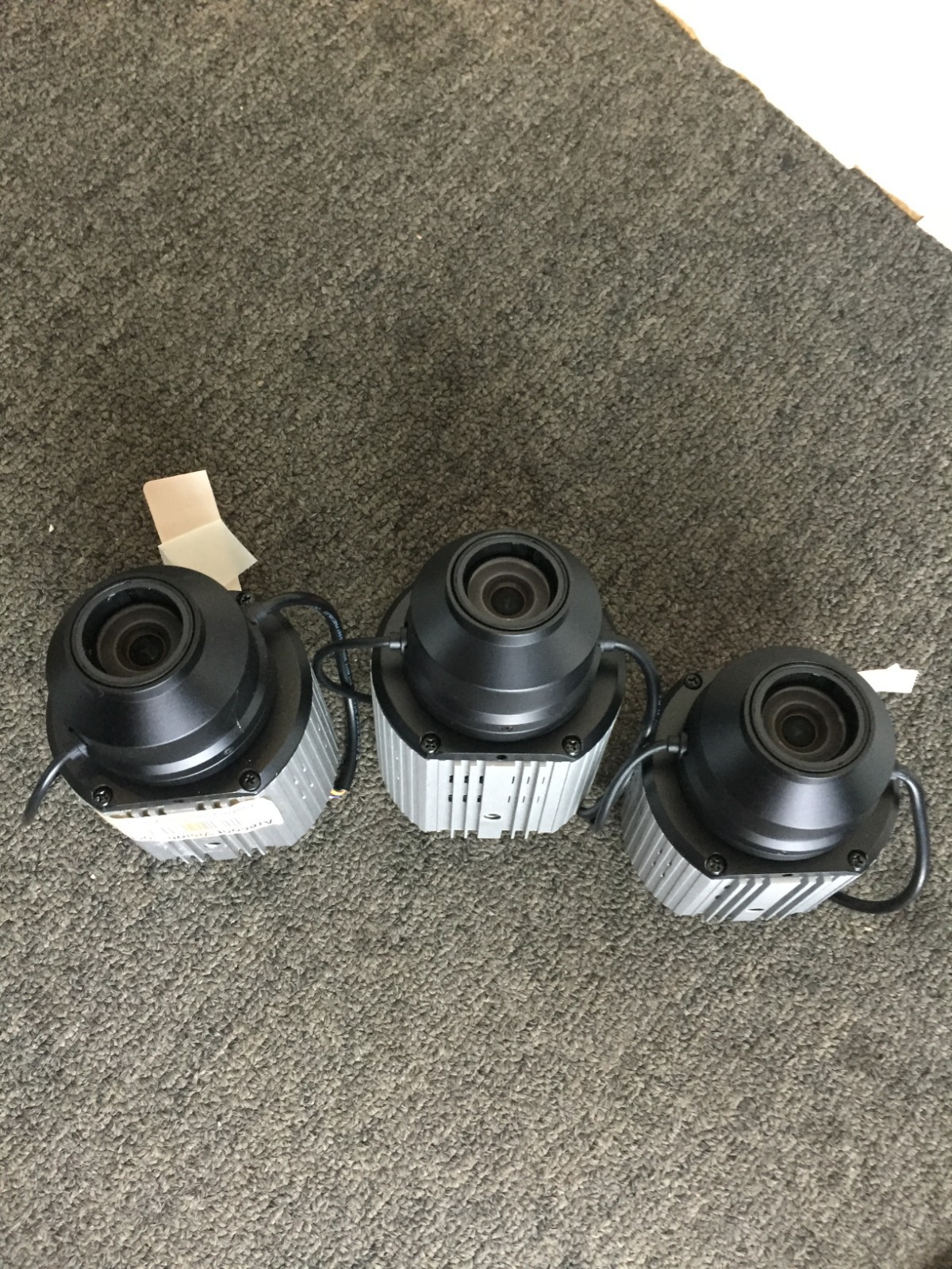 Lot of 3 Arecont Vision AV08ZMV-300 4K for parts/repair- Read