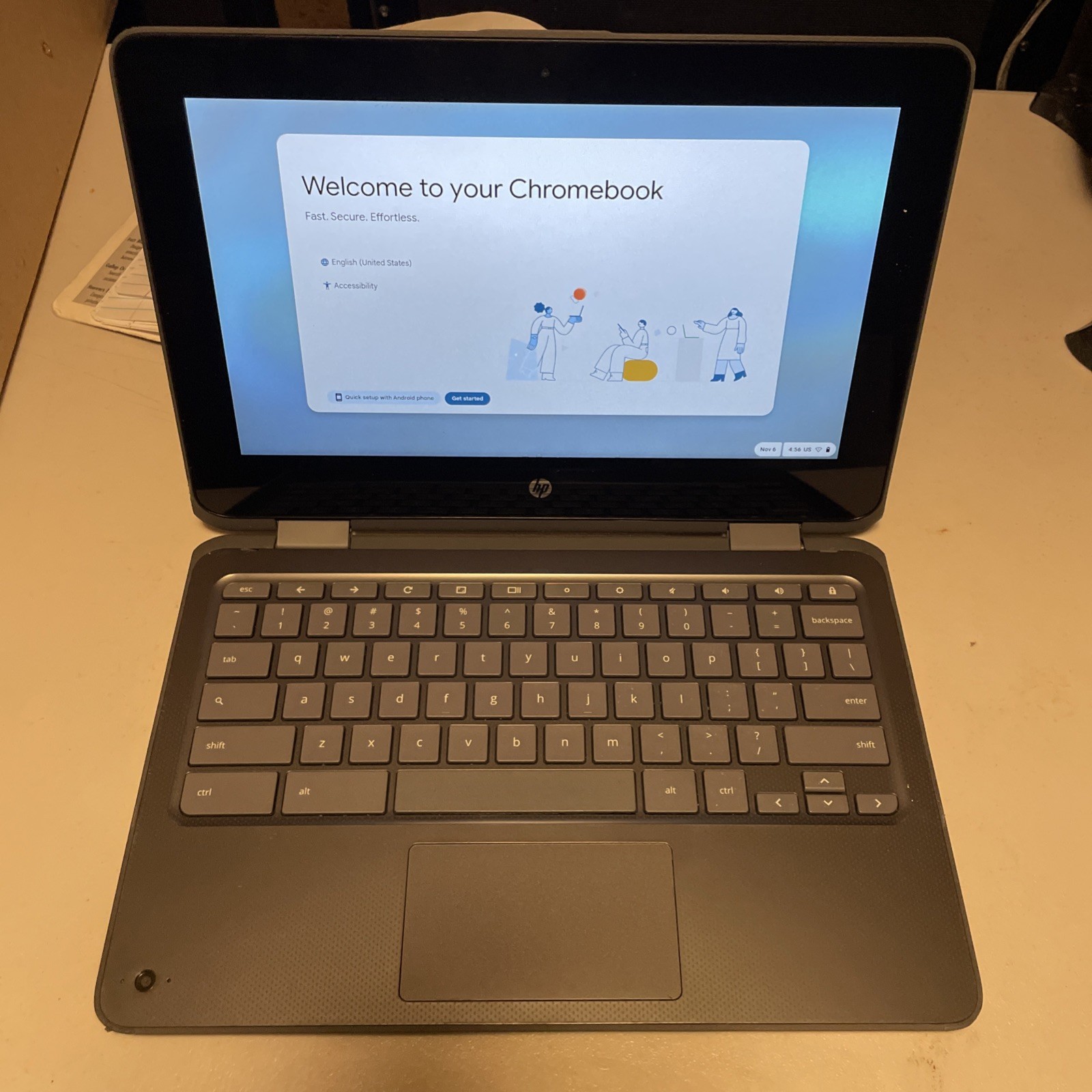 HP Chromebook X360 11 G1 EE Touchscreen Laptop Chrome OS