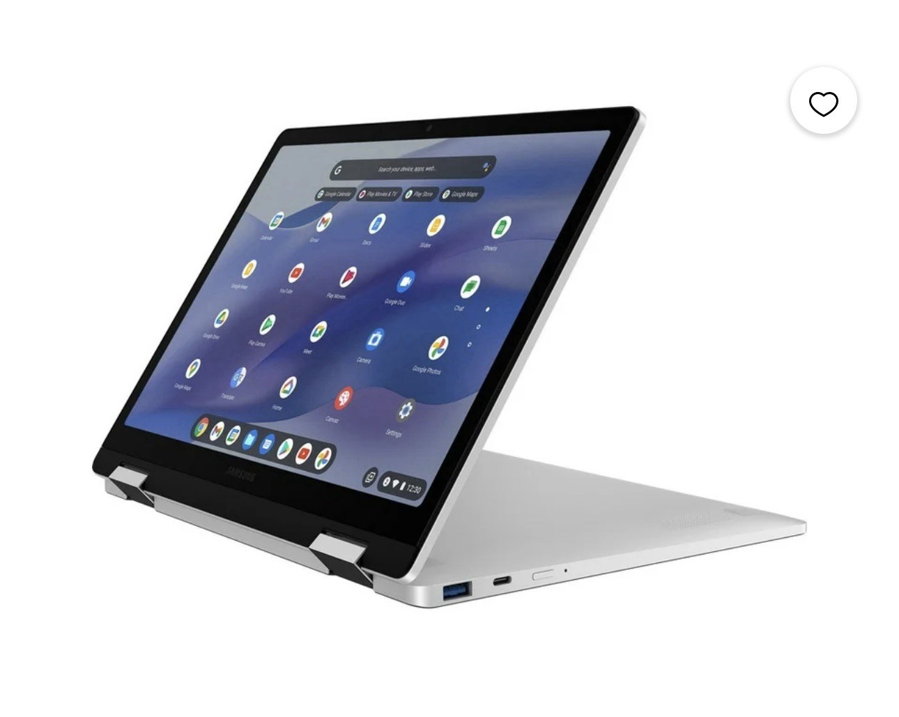 Samsung Galaxy Chromebook 2 XE520QEA-KB2US 12.4″ Touchscreen Convertible 2 in 1