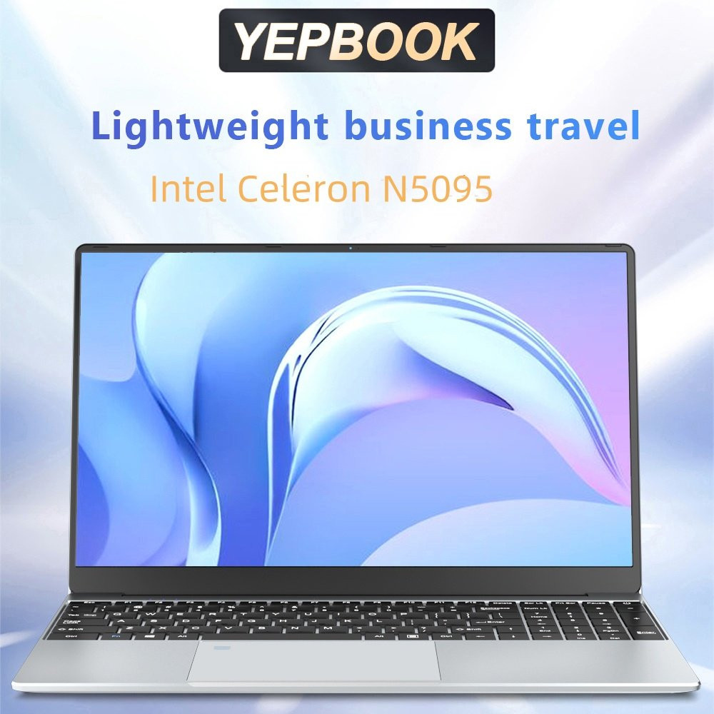 Yepbook 15.6In Laptop,8Gb RAM, 512GB SSD, Intel Celeron N5095, Cooling System,Fi