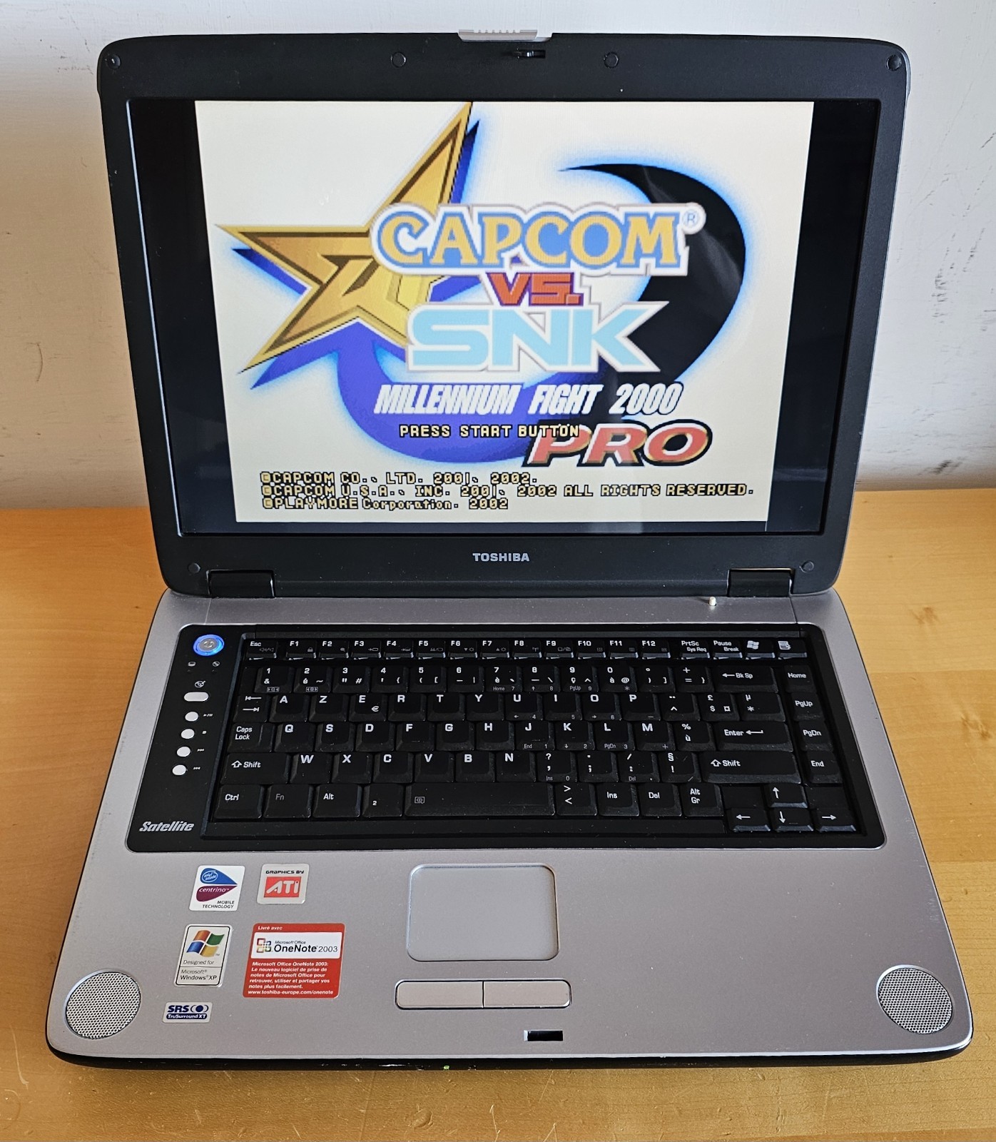 Toshiba M40X-186 Windows XP 15.4″ Retrogaming N64 PS1 SNES SEGA Notebook PC