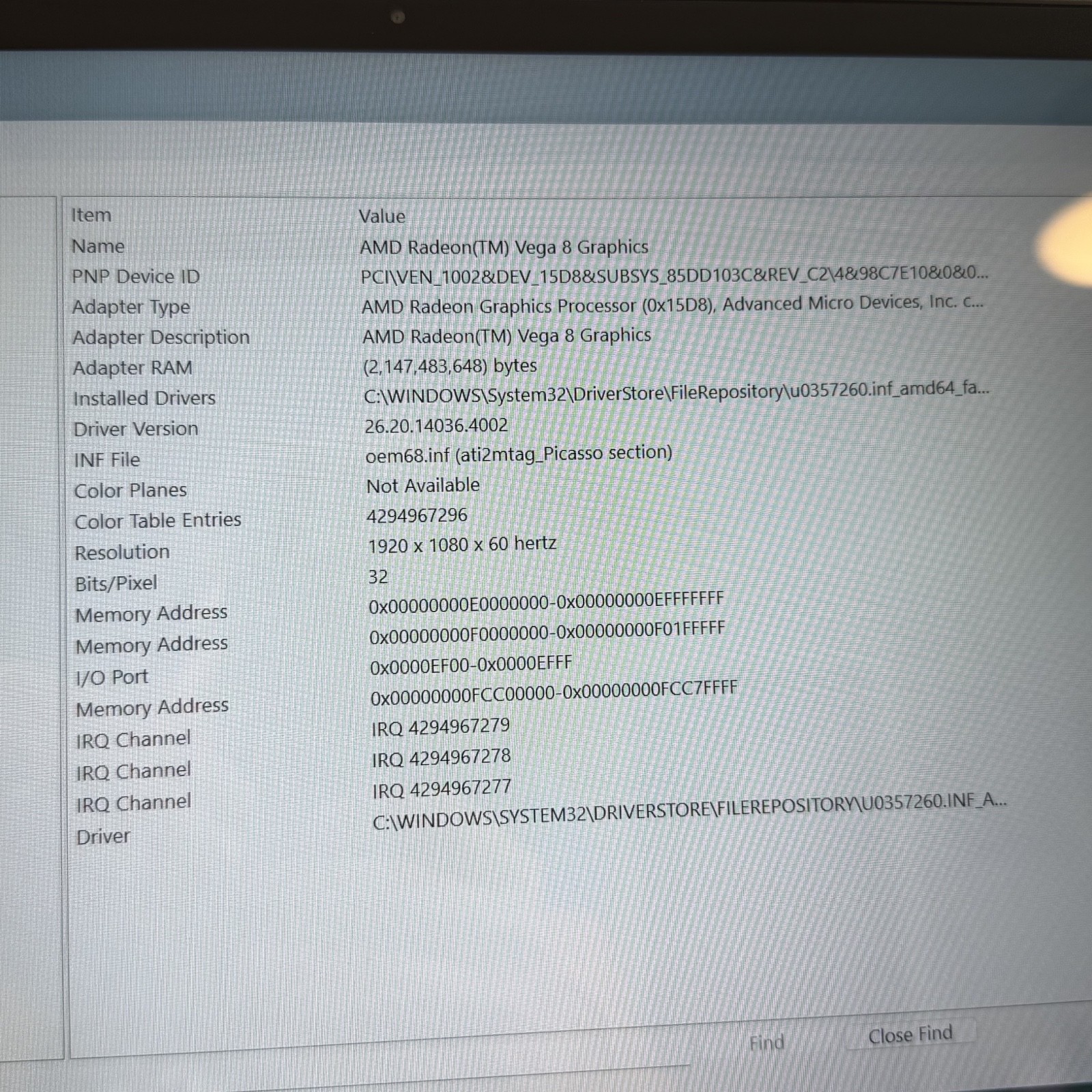 HP ENVY x360 Convertible AMD Ryzen 5 3500U Radeon Vega 2.1 GHz 8 GB 256 GB #H504