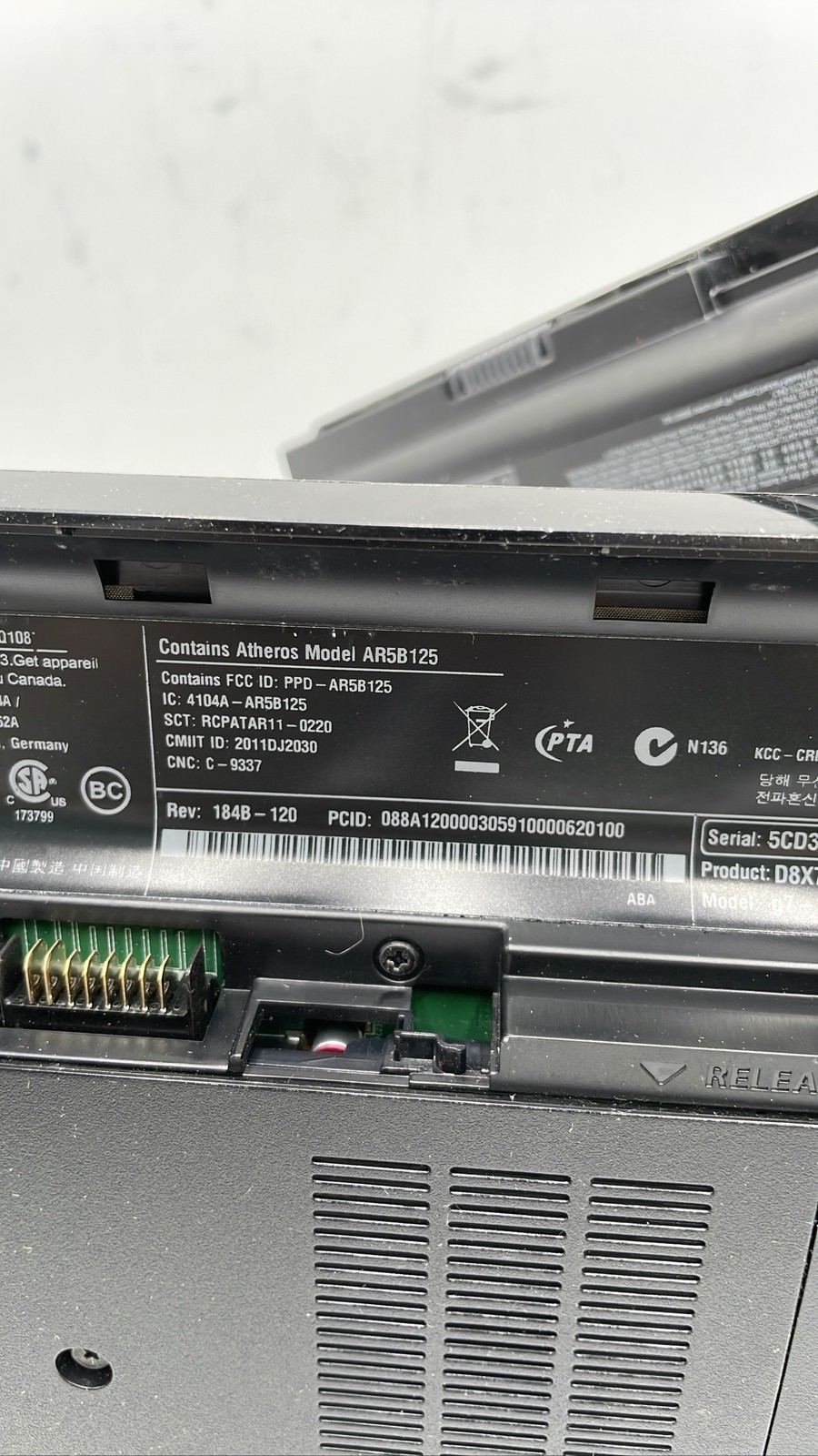 HP Pavilion 15-N091NR Atheros AR5B125 Laptop Notebook PC Lot of 2 For Parts
