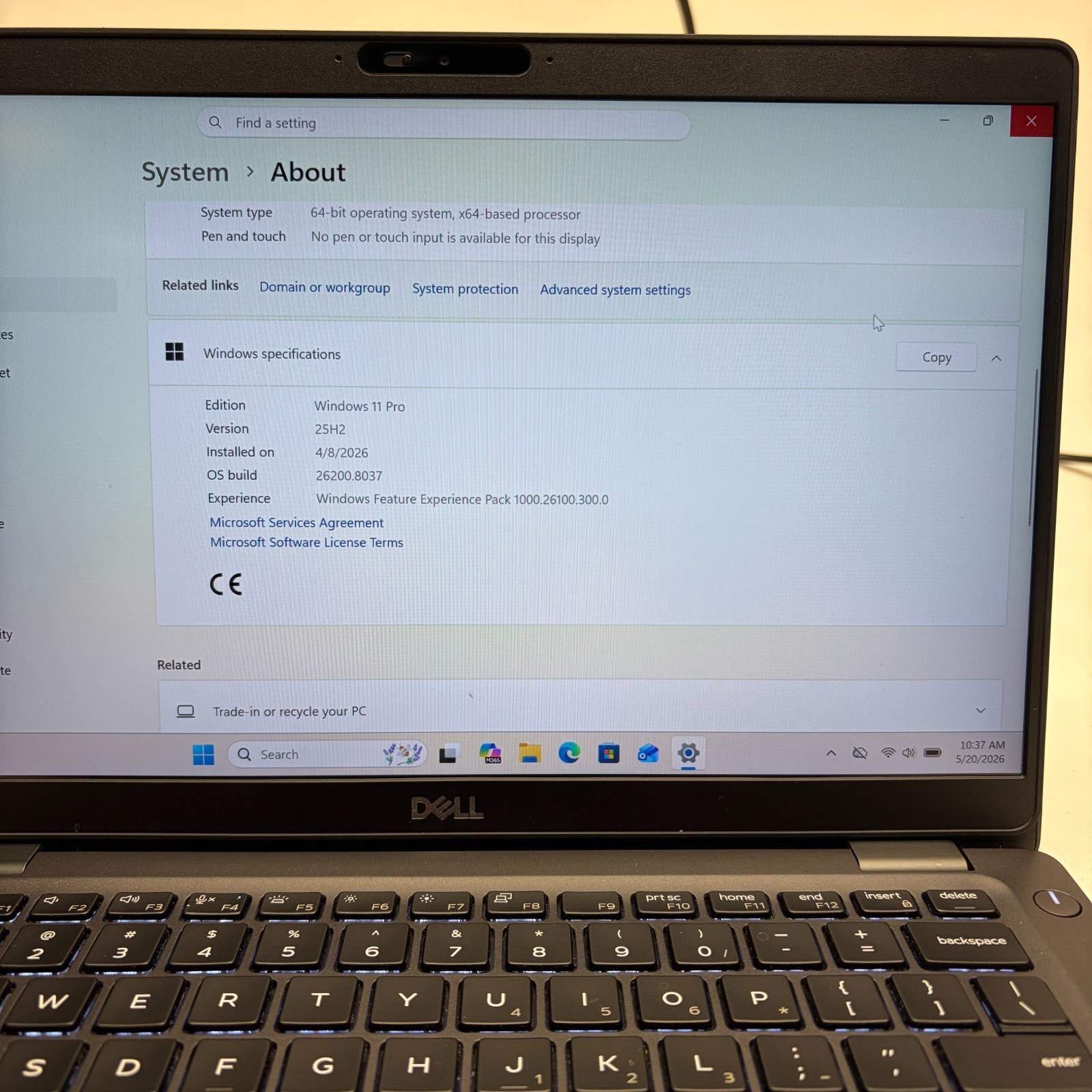 Dell Latitude 5300 w/ Power Supply