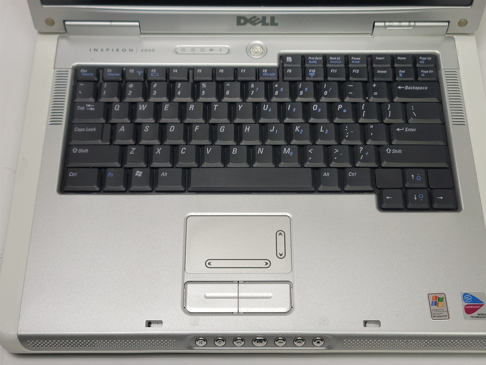 Dell Inspiron 6000 PP12L Windows XP Intel Pentium M 1.60 GHz 512 MB RAM