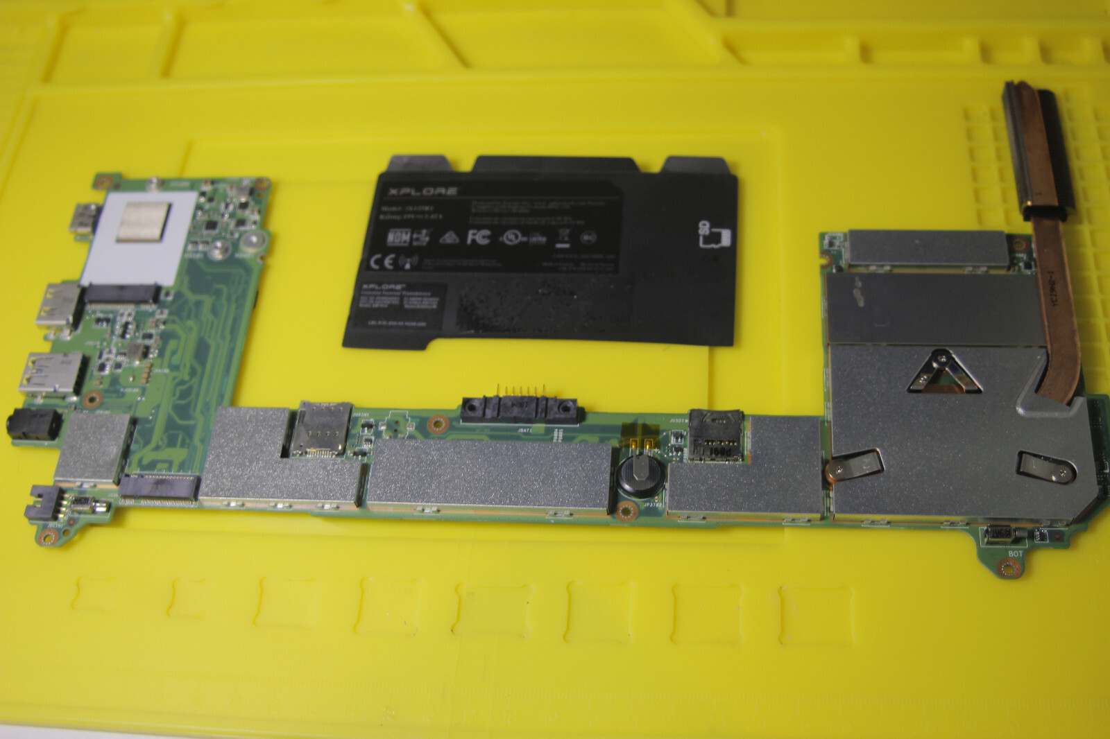 Xplore iX125R1 Motherboard replacement working condition.