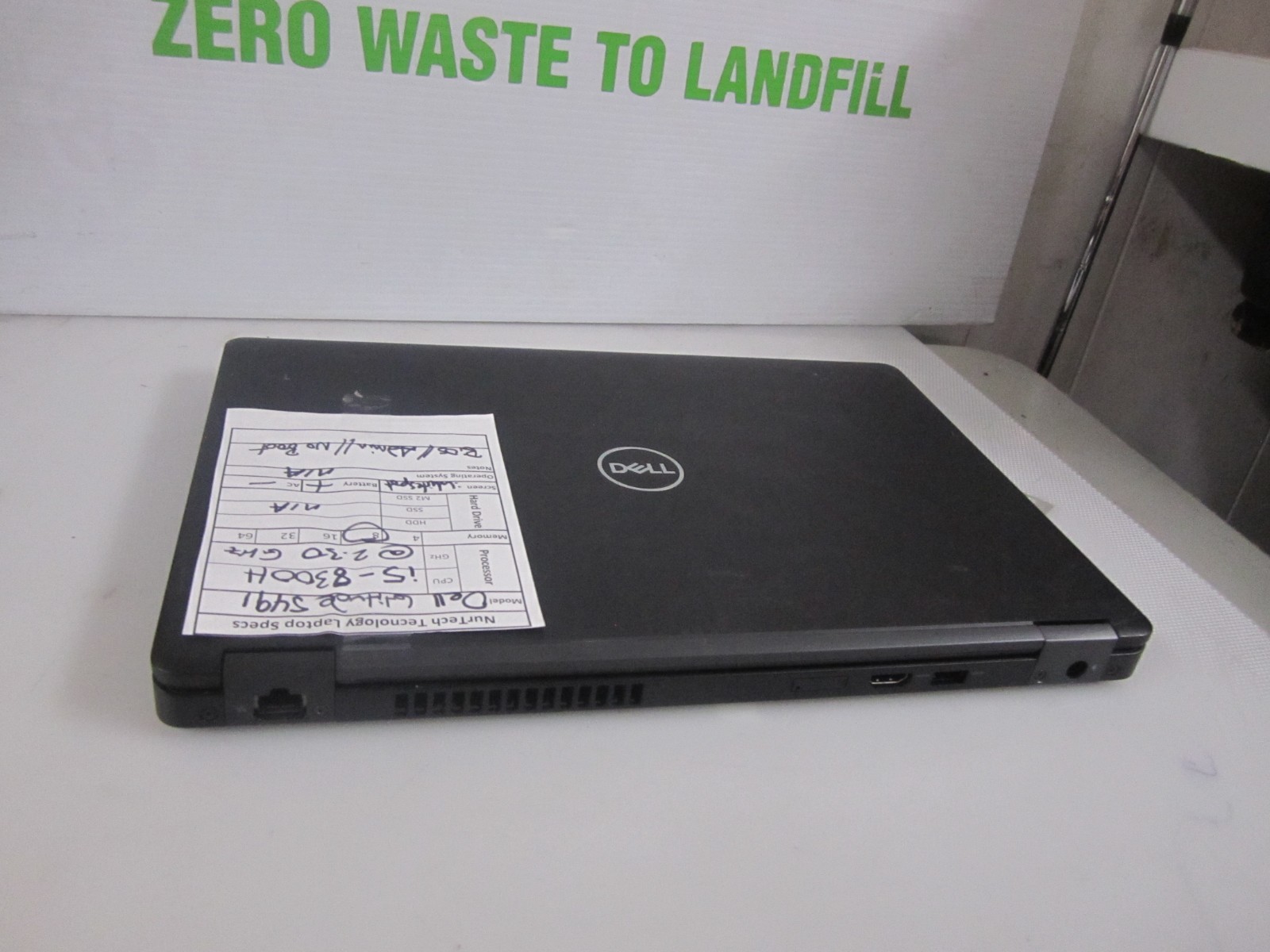 Dell Latitude 5491 i5-8300H 2.3GHz 8GB NO HDD/OS/AC LAPTOP BIOS READ