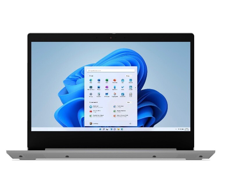 Lenovo Ideapad 3i 14” FHD Laptop, 128GB SSD, Windows 11 in S Mode, Platinum Grey