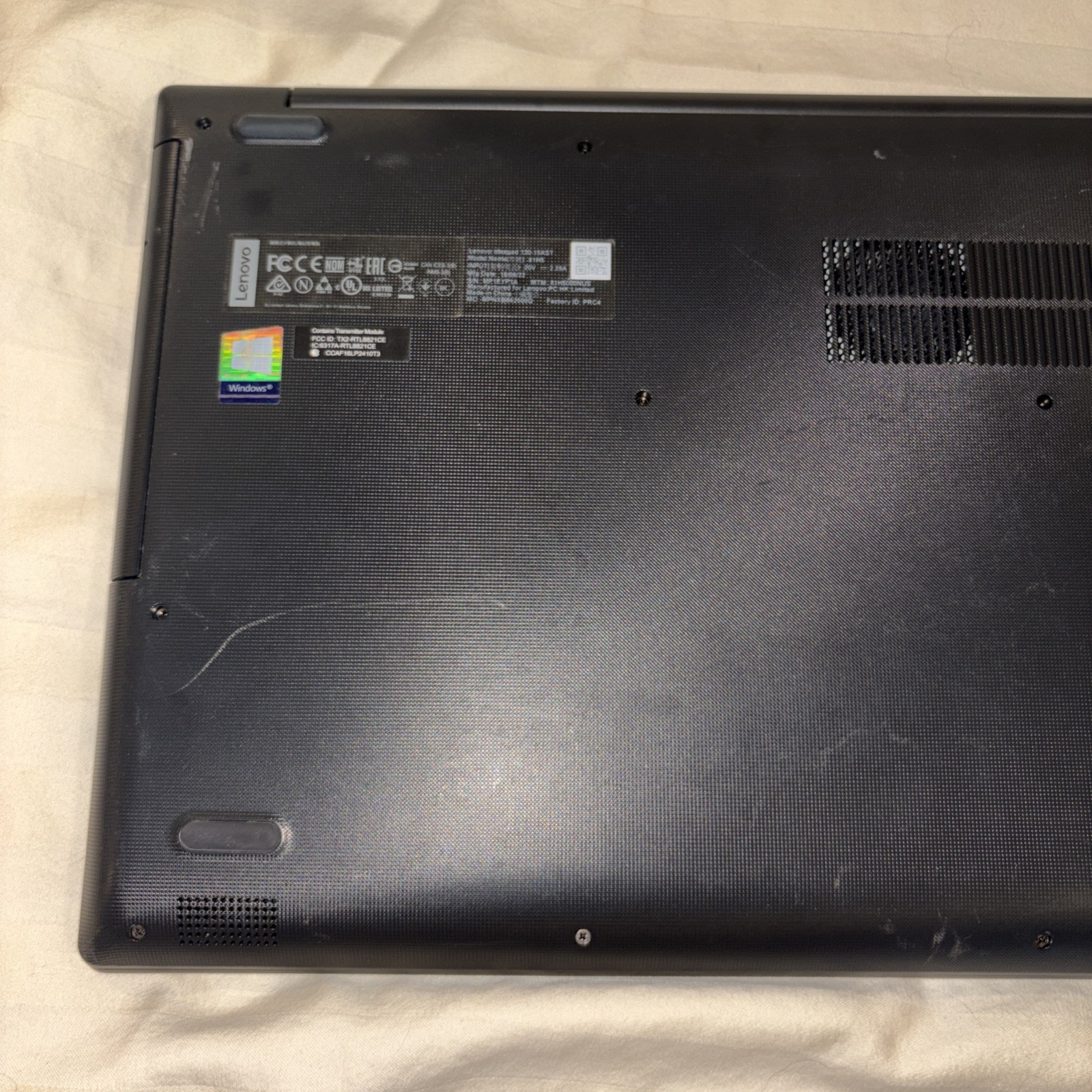 Lenovo IdeaPad 1 130-15AST 15.6″ A6 9225 2.6GHz 4GB RAM 500GB HDD