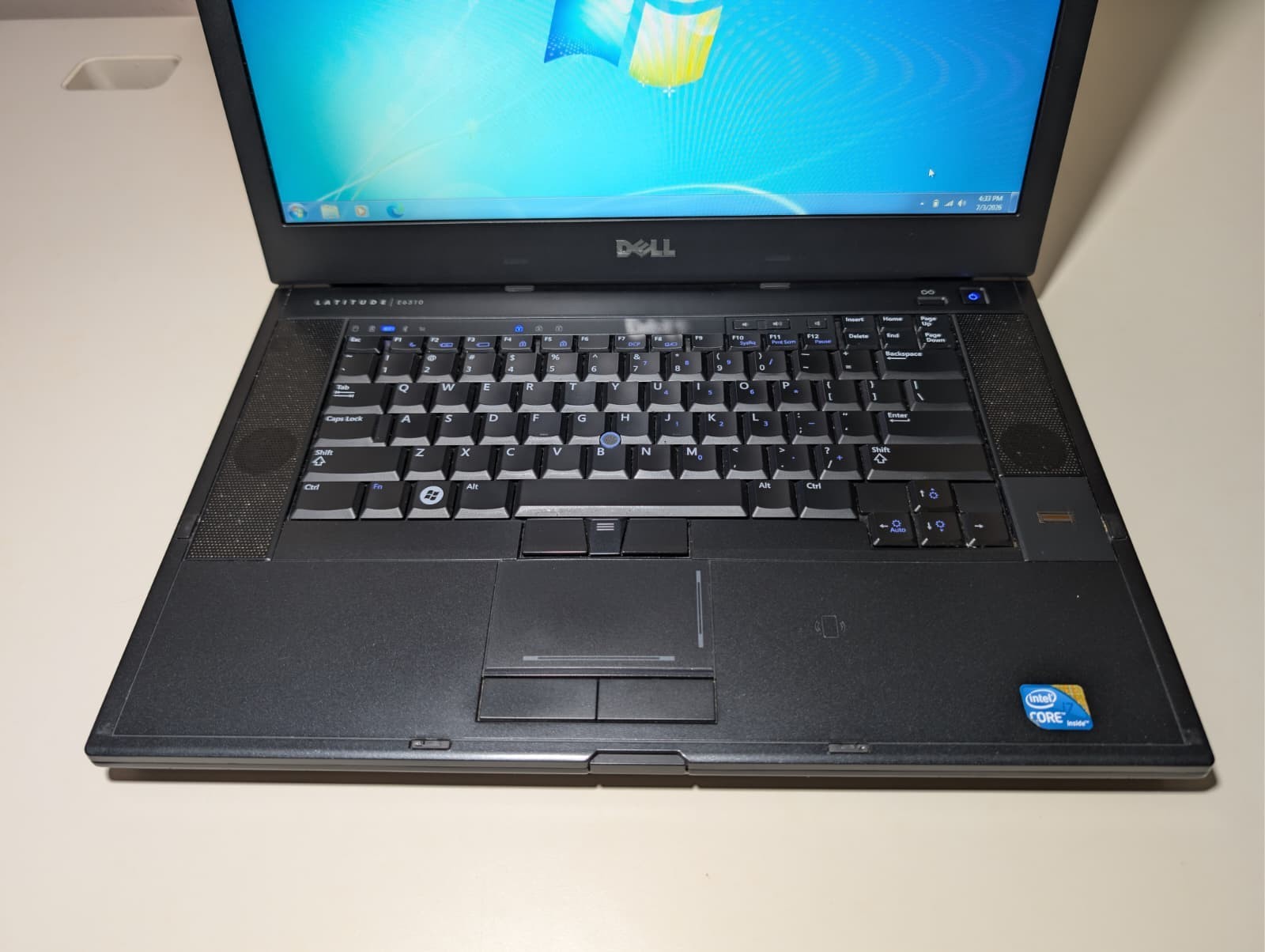 15″ Dell Latitude E6510 | i7 8GB RAM 180GB SSD | HD NVIDIA Win 7 64-Bit DVD+RW