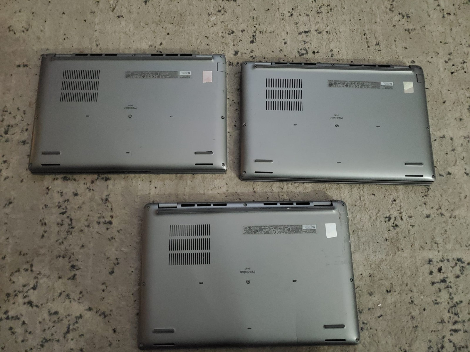 💻 LOT OF 3 Dell Precision 3480 / i7 11th Gen / No RAM 2X NO BOOT PARTS/REPAIR
