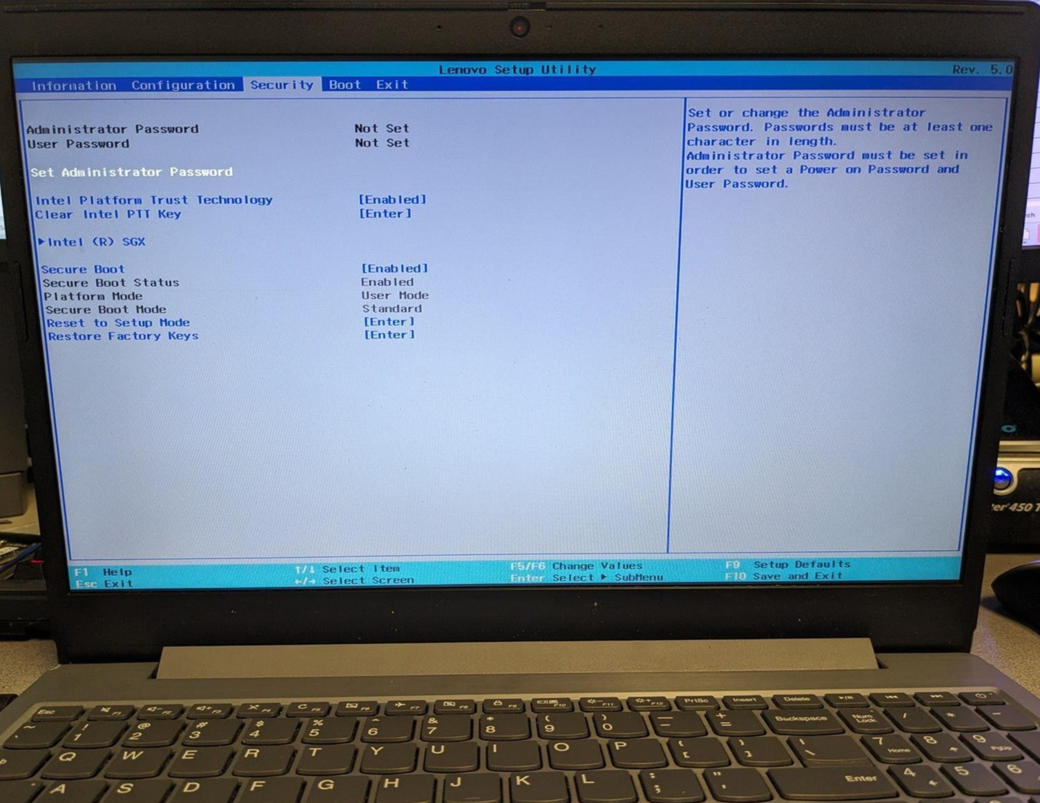 LENOVO IDEAPAD L340-15IWL i3-8145U @ 2.10GHz, 8GB RAM, NO HDD/OS