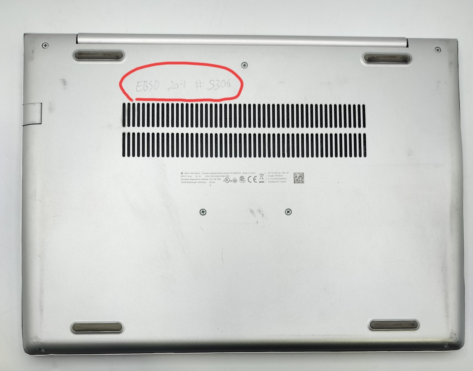 HP ProBook 445 G7 14″ Ryzen 3 4300U 8GB 128GB SSD New Touchpad Laptop Win11 Pro