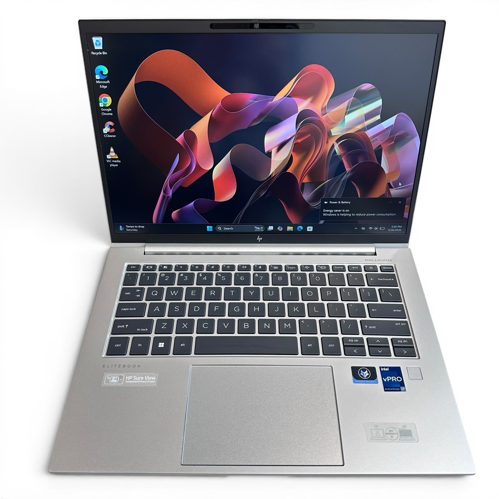 Hp Elitebook 840 G9 i7-1265U 1.8GHz, 8GB RAM, 256GB NVMe, Win-11 Pro..