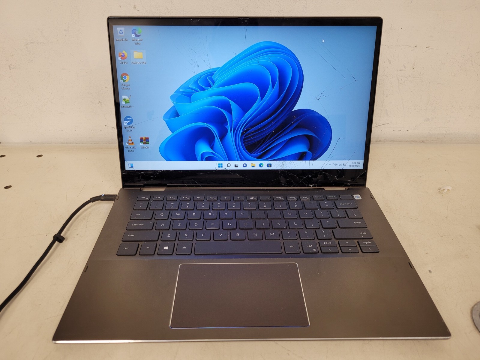 Dell inspiron 7405 2in1 14″ ryzen 5 4500u 4000mhz 8 gb ram no ssd parts HQQ2763