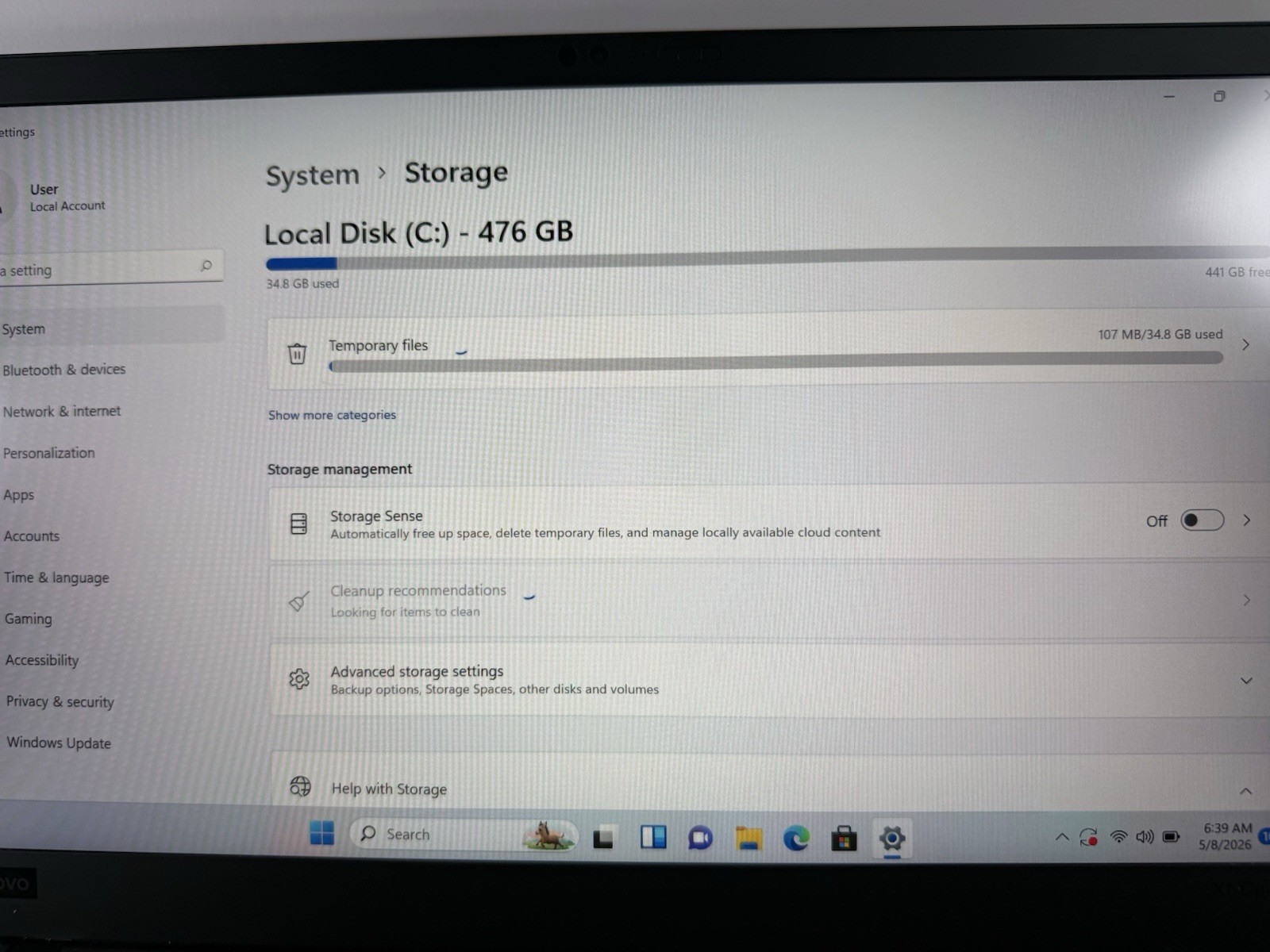 Lenovo ThinkPad X1 Carbon Gen 8 14″ i7-10610U 1.8Ghz 16GB RAM 512GB SSD WIN 11