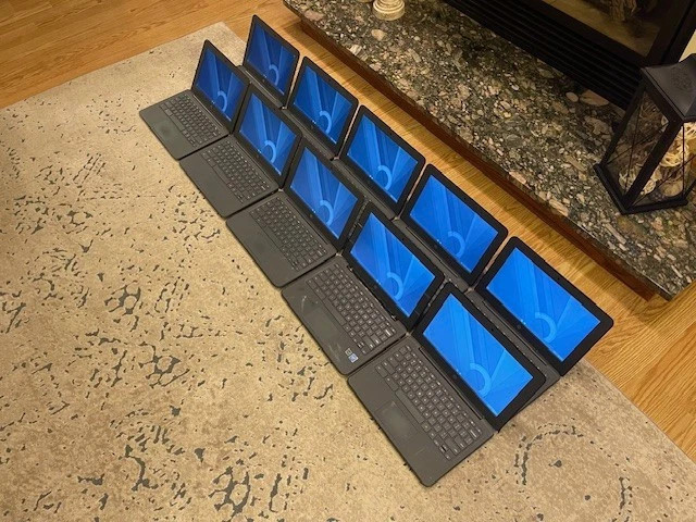 *LOT OF 10* HP Chromebook 11 G6 EE – 16GB SSD, 4GB RAM – Model 3NU57UT