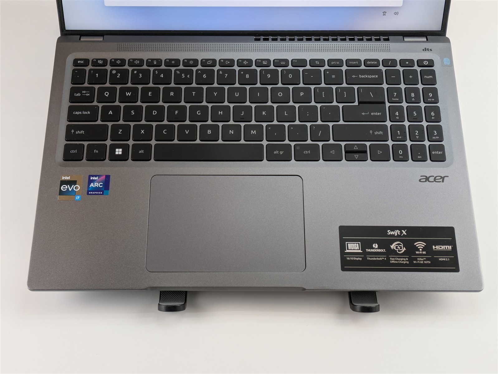 Acer Swift X SFX16-52G i7-1260P 16GB RAM 1TB SSD 16″ WUXGA Intel Arc A370M W11H