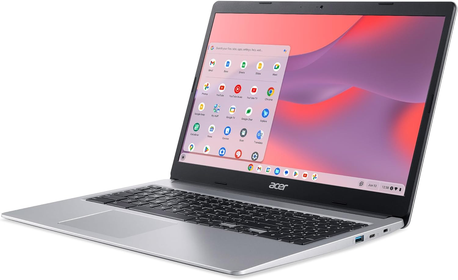 Chromebook 315 CB315-3H-C19A Laptop Intel Celeron N4000 15.6 HD (1366 X 768) Dis