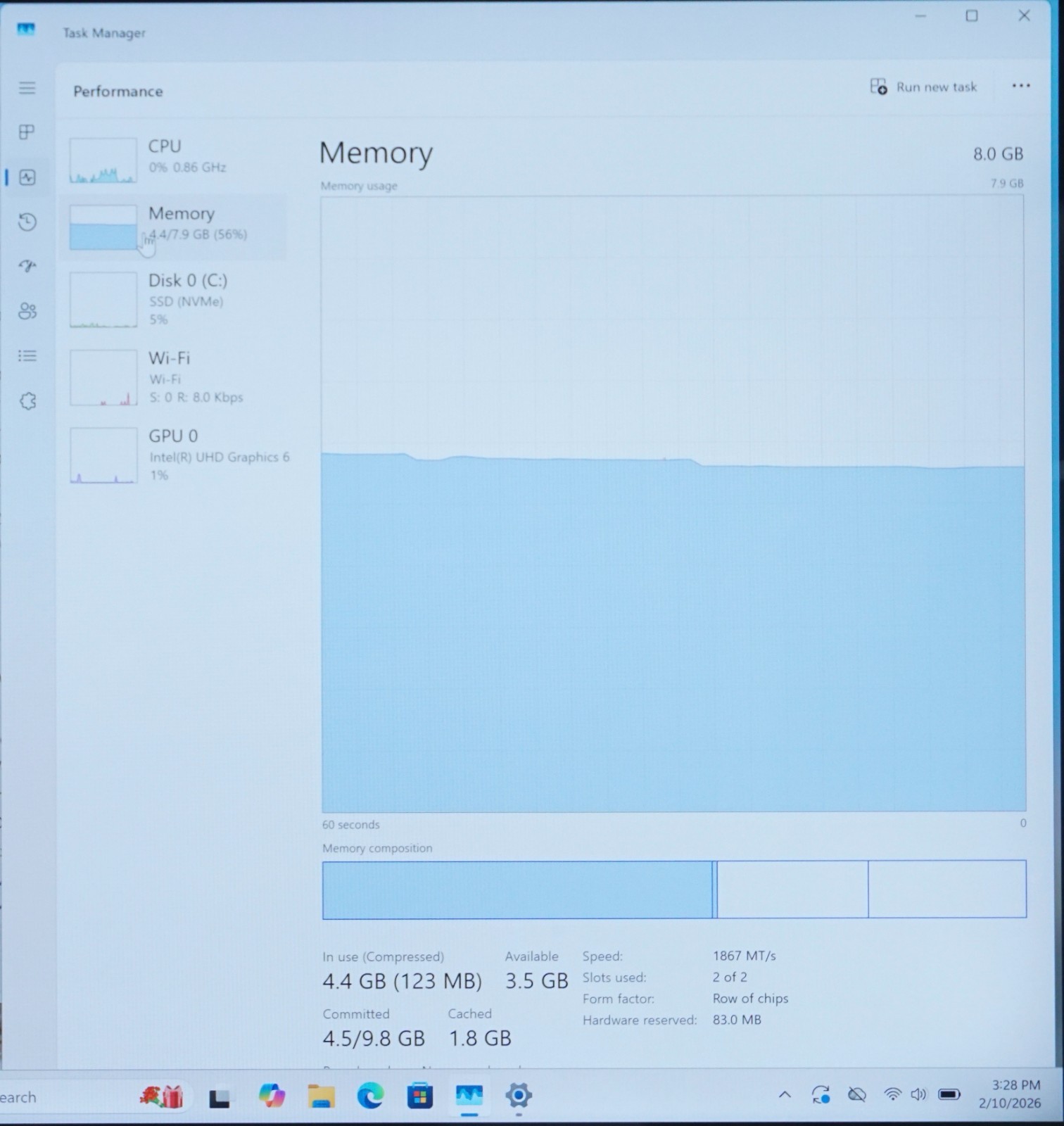 Microsoft SurfaceBook 2 i5-8350U 8GB RAM 250GB SSD W11 Pro