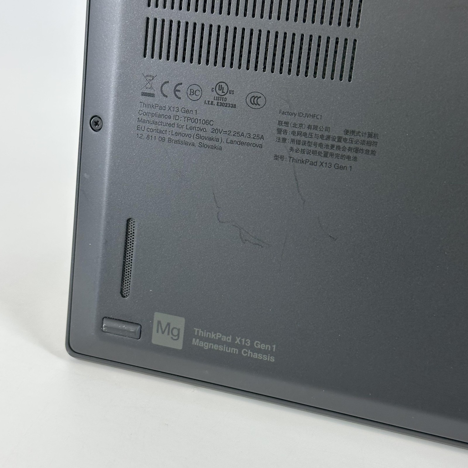 Lenovo ThinkPad X13 Gen 1 FHD TOUCH i7-10510U 1.80GHz 8GB 512GB SSD Very Good