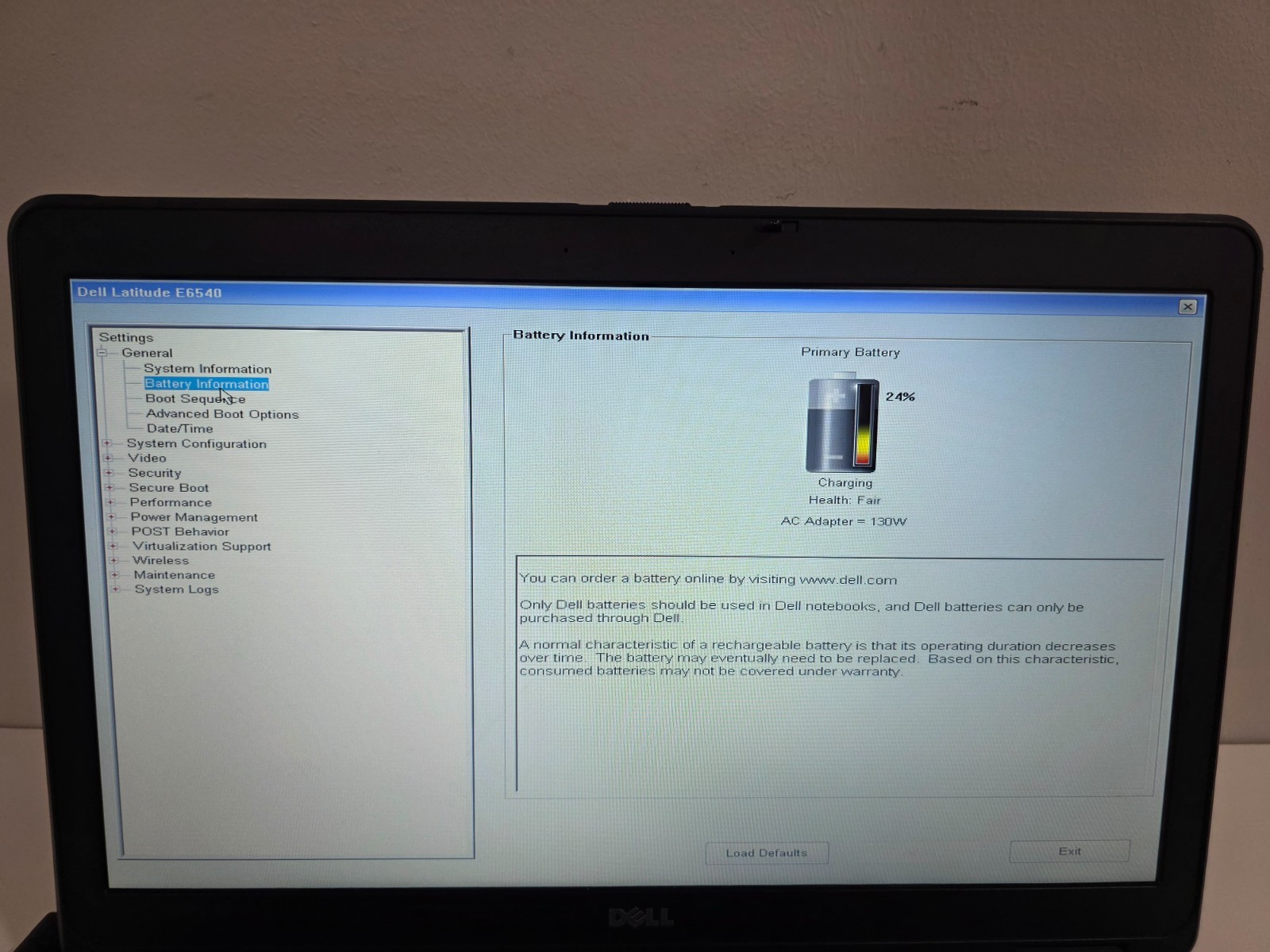 Dell Latitude E6540 Intel i5-4300M 8GB 320GB HDD Bluetooth