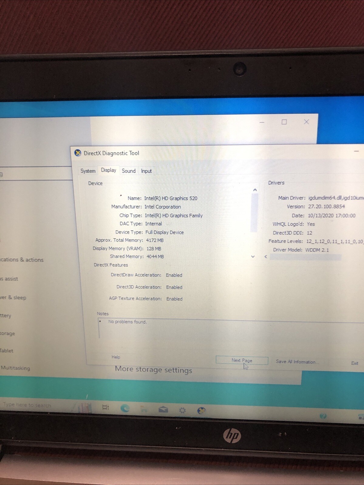 HP ProBook 450 G3 Laptop 15.6″ FHD Intel i5-6200U 2.3GHz 8GB 500GB HDW10P