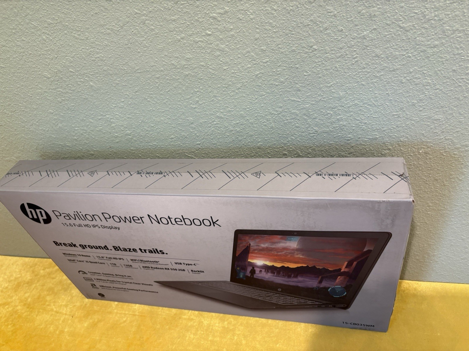 HP Pavilion Power 15.6″ Laptop 15-cb035wm (Intel Core i5, 12GB RAM, 1TB) Sealed