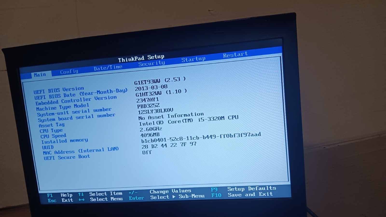 Lenovo Thinkpad T430 Laptop Intel Core I5 -3320M @ 2.60 GHz 14″ LCD Screen Parts