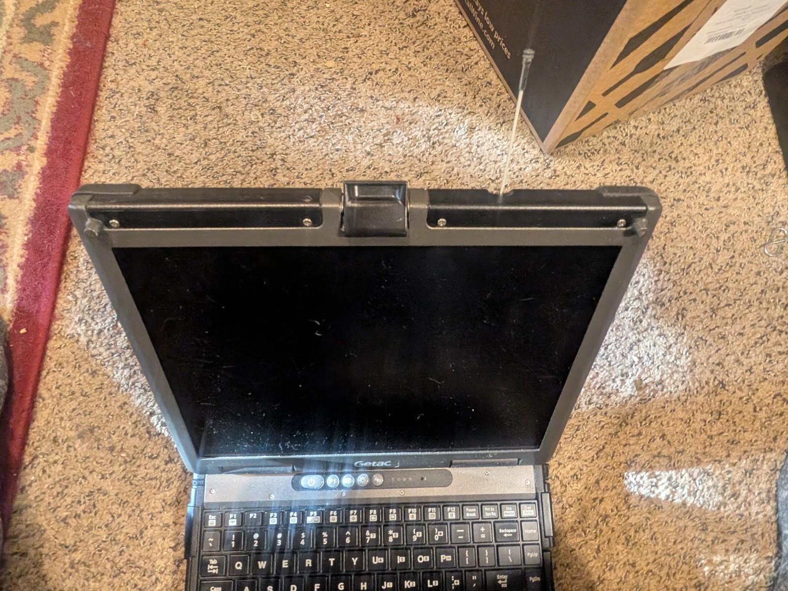 Getac B300 Rugged Laptop i5-4300M 2.6GHz 8GB RAM No HDD Boots to BIOS w/battery