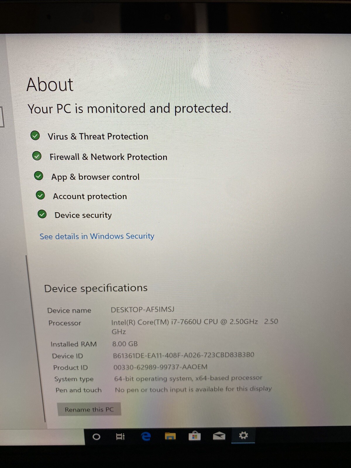 Microsoft Surface Laptop 13.5″ (256GB SSD, Intel Core i7-7660U, 2.50GHz, 8GB…