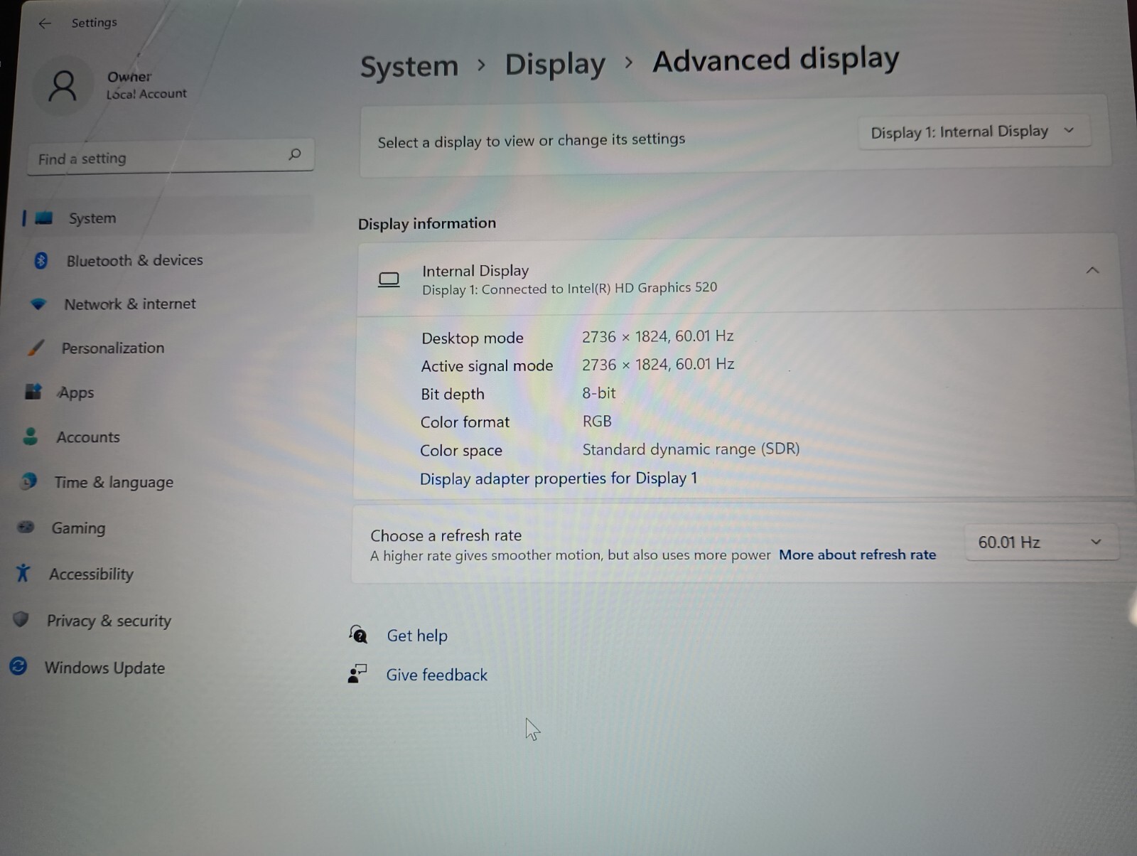1083 SurfacePro 4. No charger!! i5-6300U.4GB.128GB NVMe.12.3″2.5K Touch.W11.Read