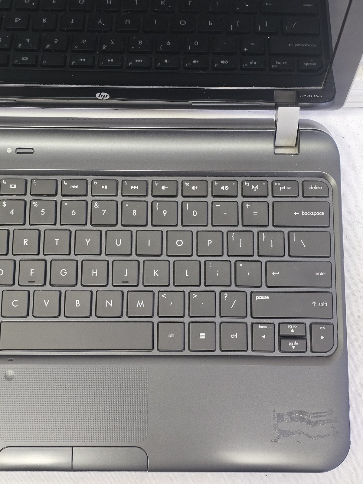 HP 3115M Laptop – AMD E-300 – 4GB RAM – BIOS LOCKED – NO HDD/OS – Parts – READ