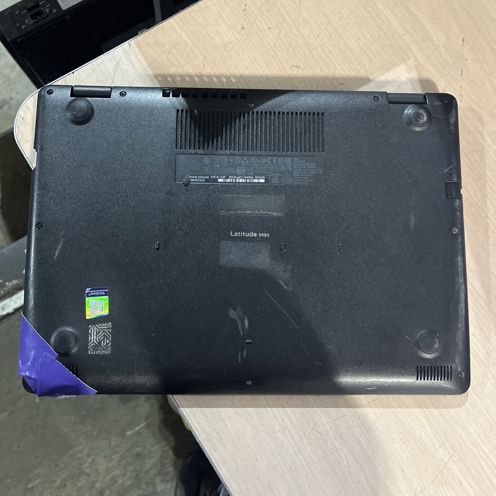 DELL LATITUDE 3490 INTEL CORE I5-8250U 1.60GHZ 8GB RAM NO HD