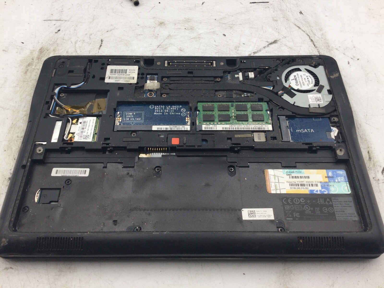 DELL LATITUDE E7240 – FOR PARTS – MISSING COMPONENTS – INTEL I5 – READ DESC – BB