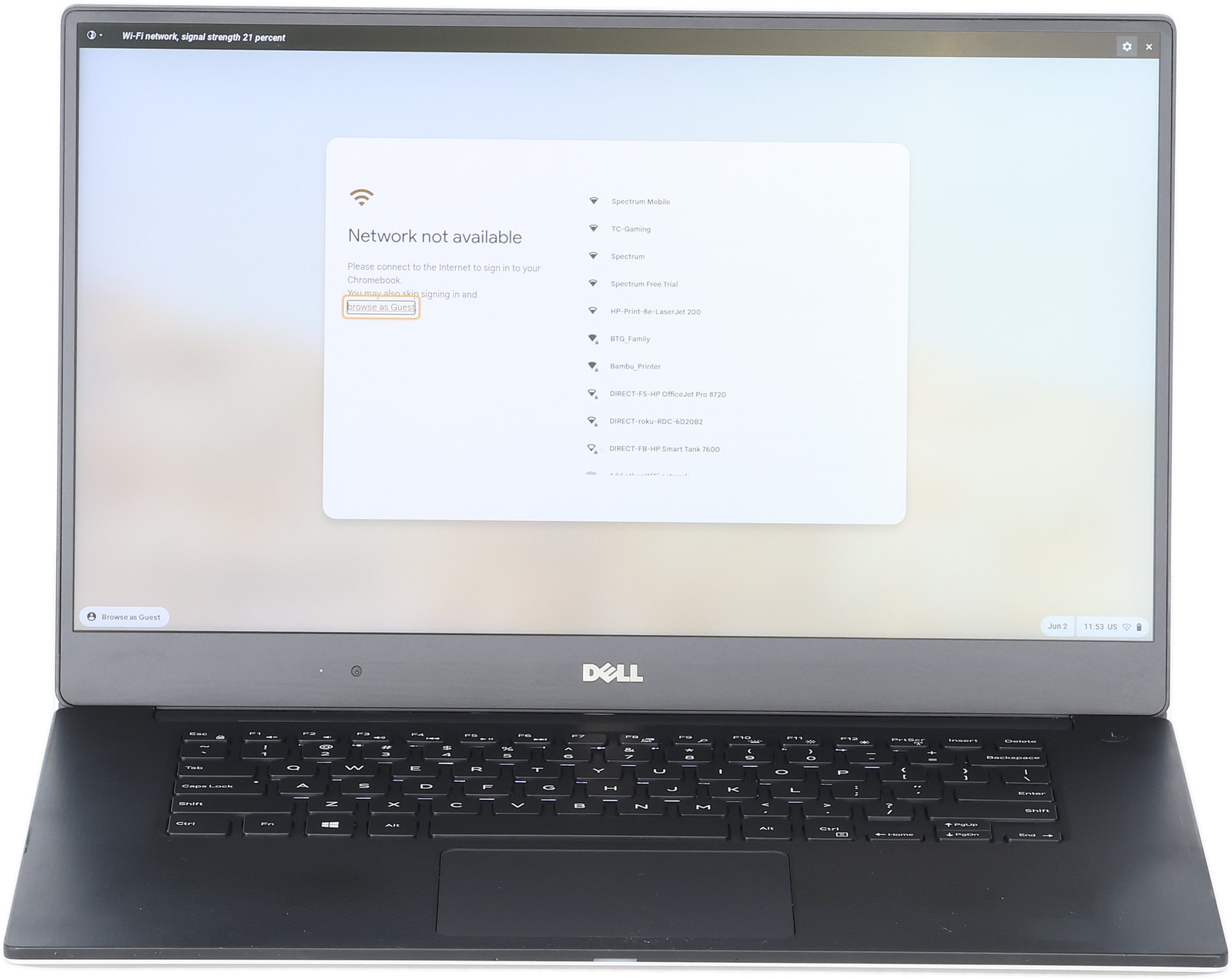 Dell Precision 15.6″ Laptop – i7 7th Gen | 32GB RAM 256GB SSD | Chrome OS