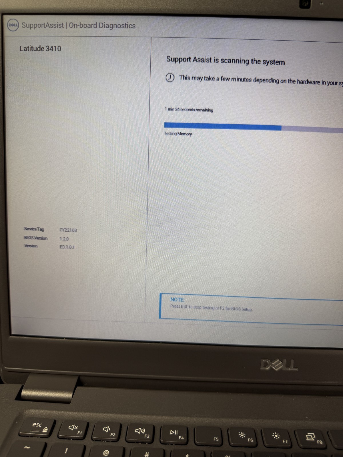 Dell Latitude (3410) 14in i3-10110U 8GB 128GB No OS [Read]